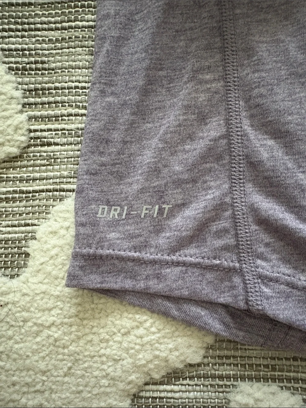 Nike Purple Lightweight Hooded Long Sleeve Top